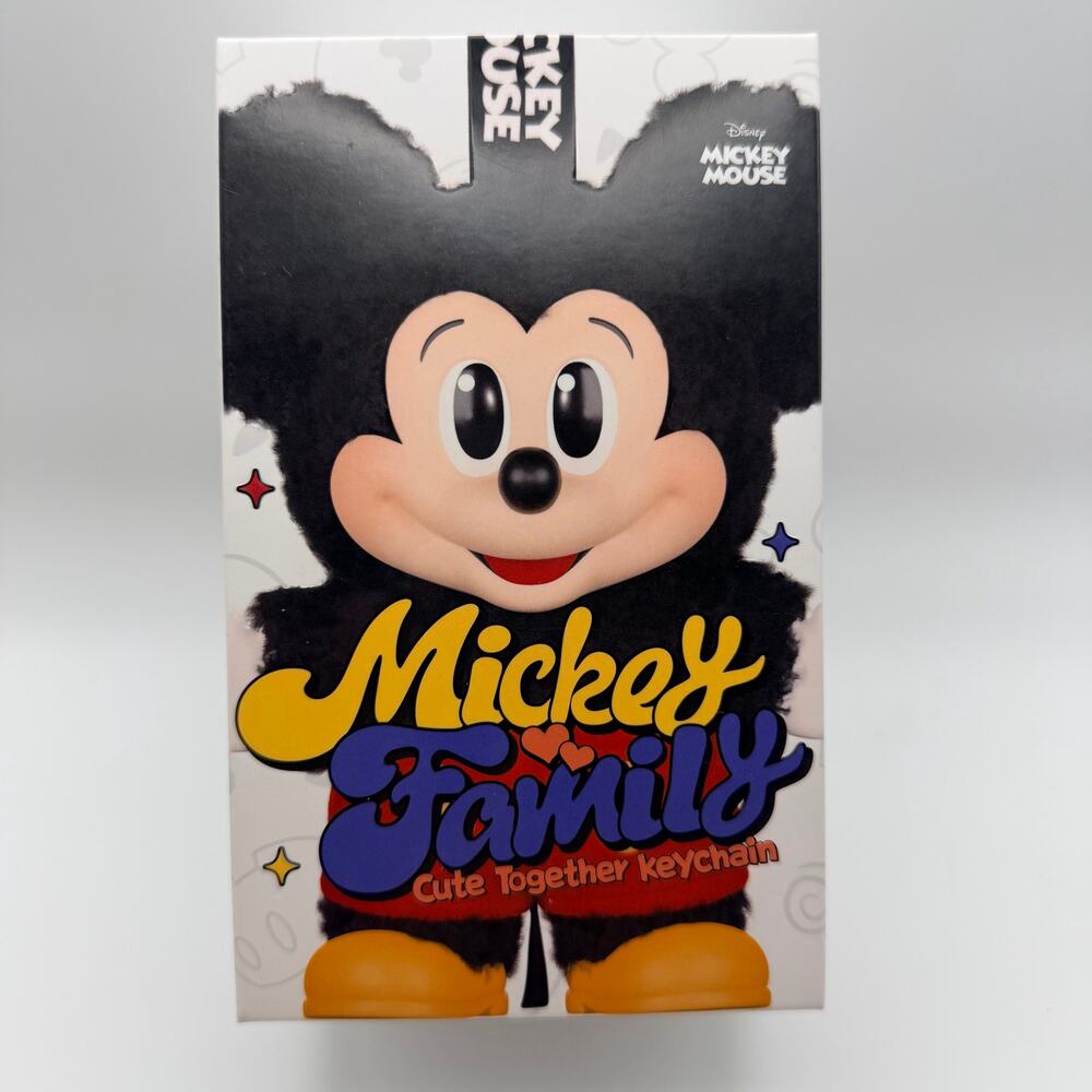 POP MART Disney Mickey Family Cute Together Keychain Blind Box Sealed